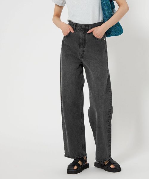 CITEN＞エッセンシャルストレートデニム