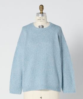 WINTER2 3Gラメクルーネックニット