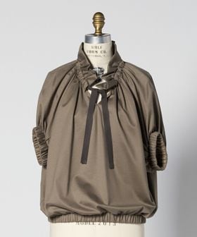 M.SUMMER2 ギャザーカラーカットソーブラウス