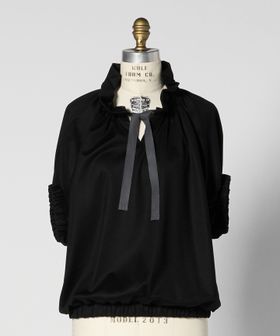 M.SUMMER2 ギャザーカラーカットソーブラウス