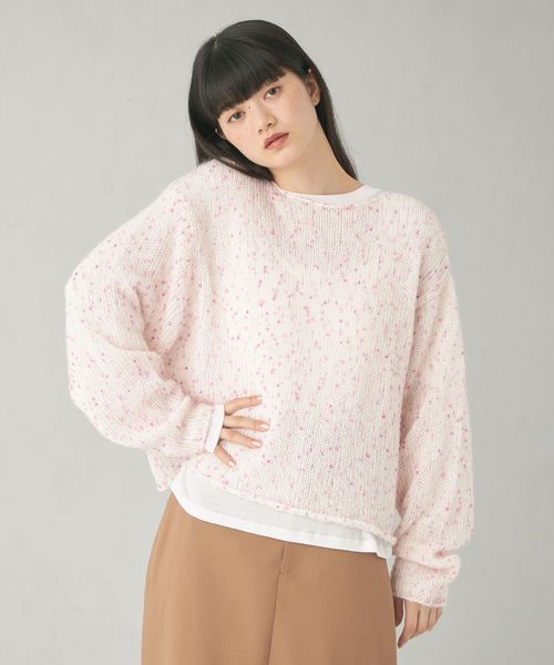 EMMEL REFINES＞EM ツブツブニット プルオーバー