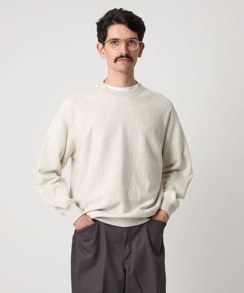 Steven Alan＞ CR ウラケ フリーダムスリーブ クルーネック スウェット