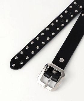 スタッズ レザー ベルト
