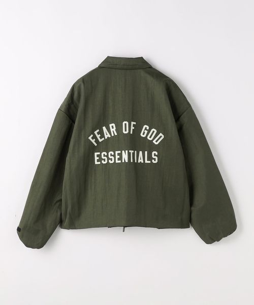 FEAR OF GOD ESSENTIALS＞ ナイロン トラック ジャケット
