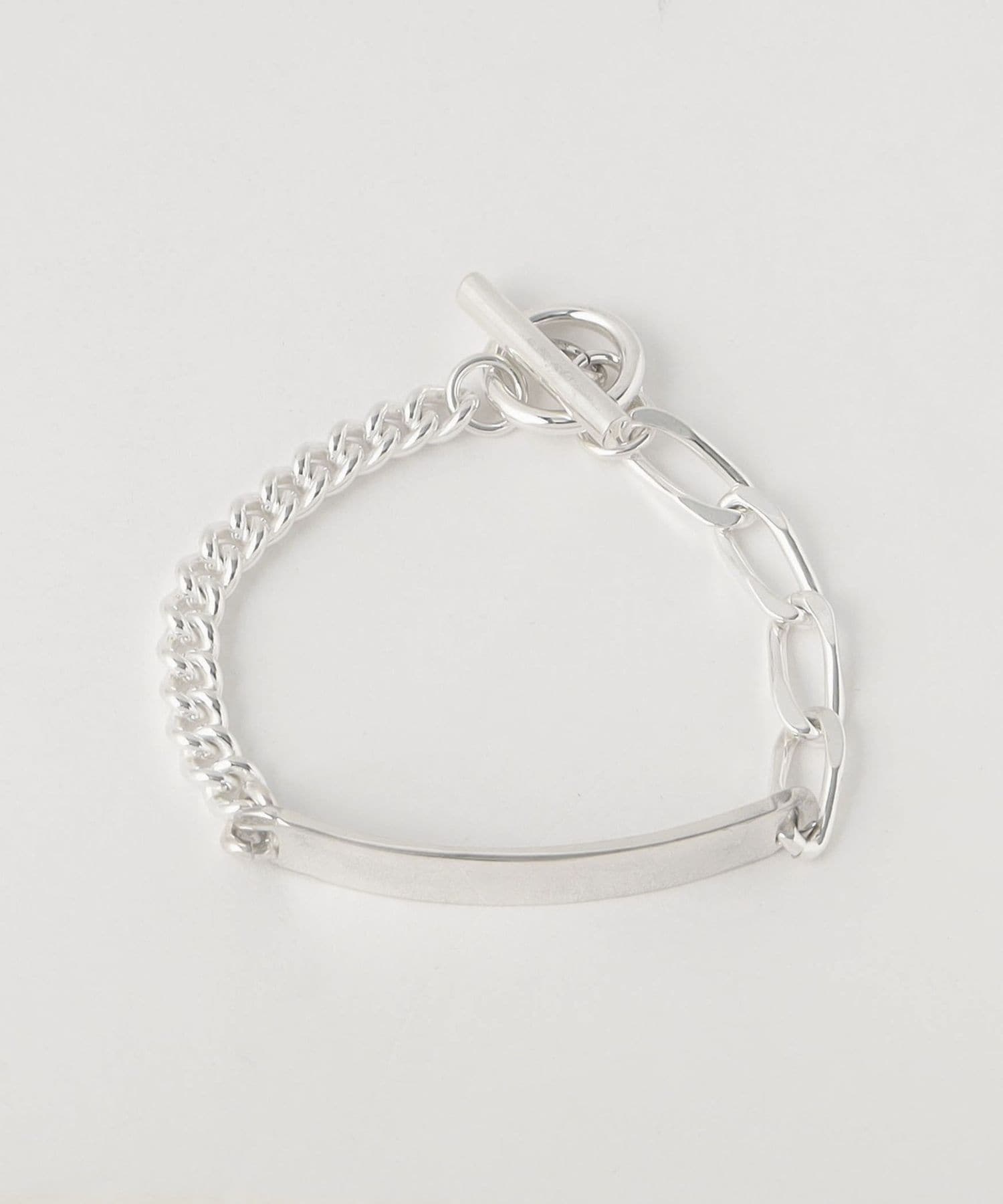 シルバー925 プレート チェーン ブレスレット