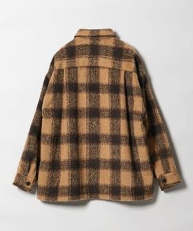 オンブレチェック フリースメルトン CPOジャケット