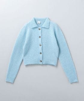 6(ROKU) ＞アルパカウール ニット カーディガン