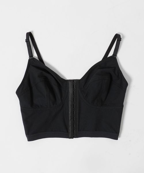 別注】＜OVERNEATH for 6＞SMOOTH NET BRA 036 BLACK/ブラレット