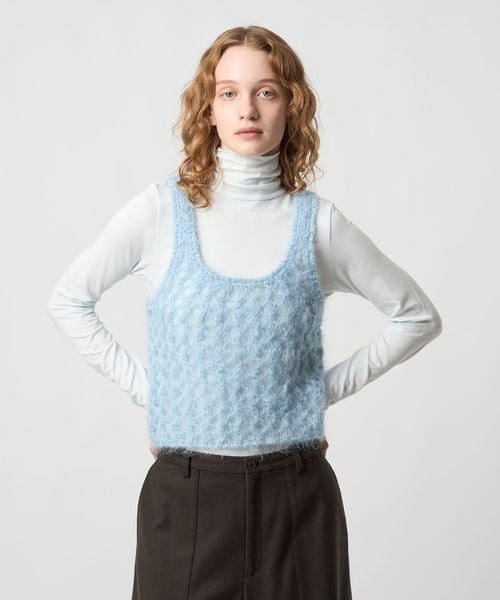 6(ROKU)＞ベア タートルネック