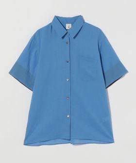 6(ROKU)＞スケ ショートスリーブ シャツ