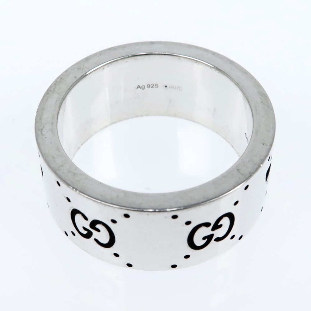 名東】【GUCCI】グッチ アディダス コラボ リング エングレービング