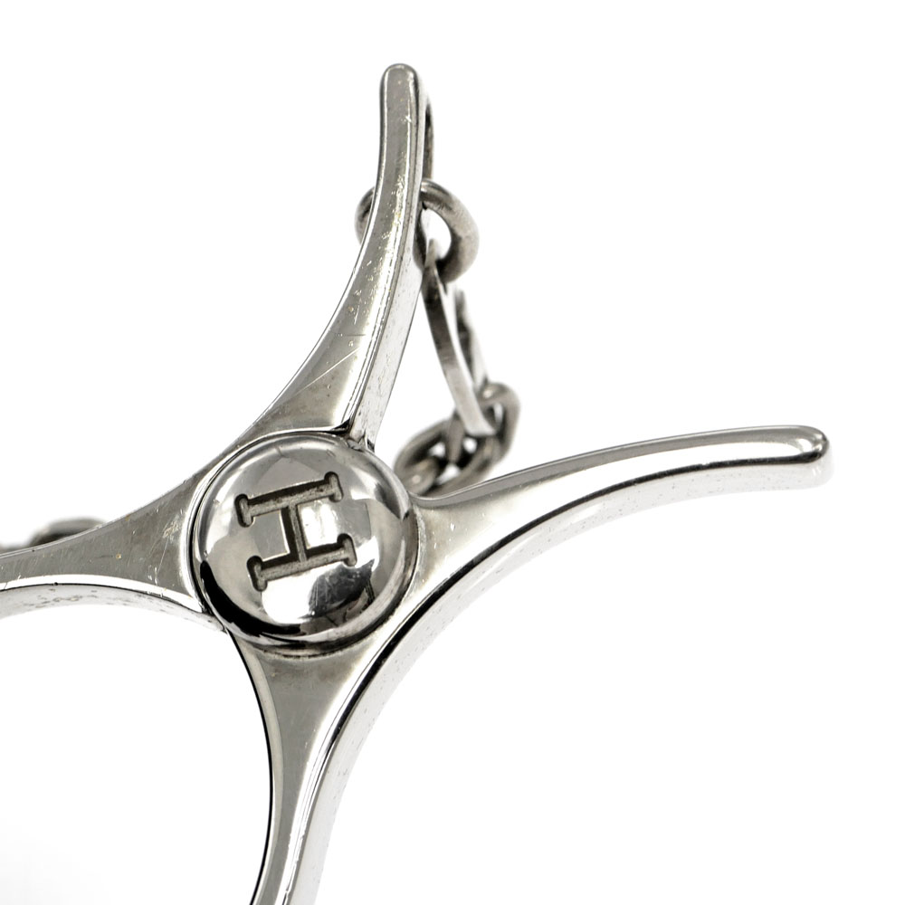 名東】【HERMES】エルメス フィルー グローブホルダー シルバー