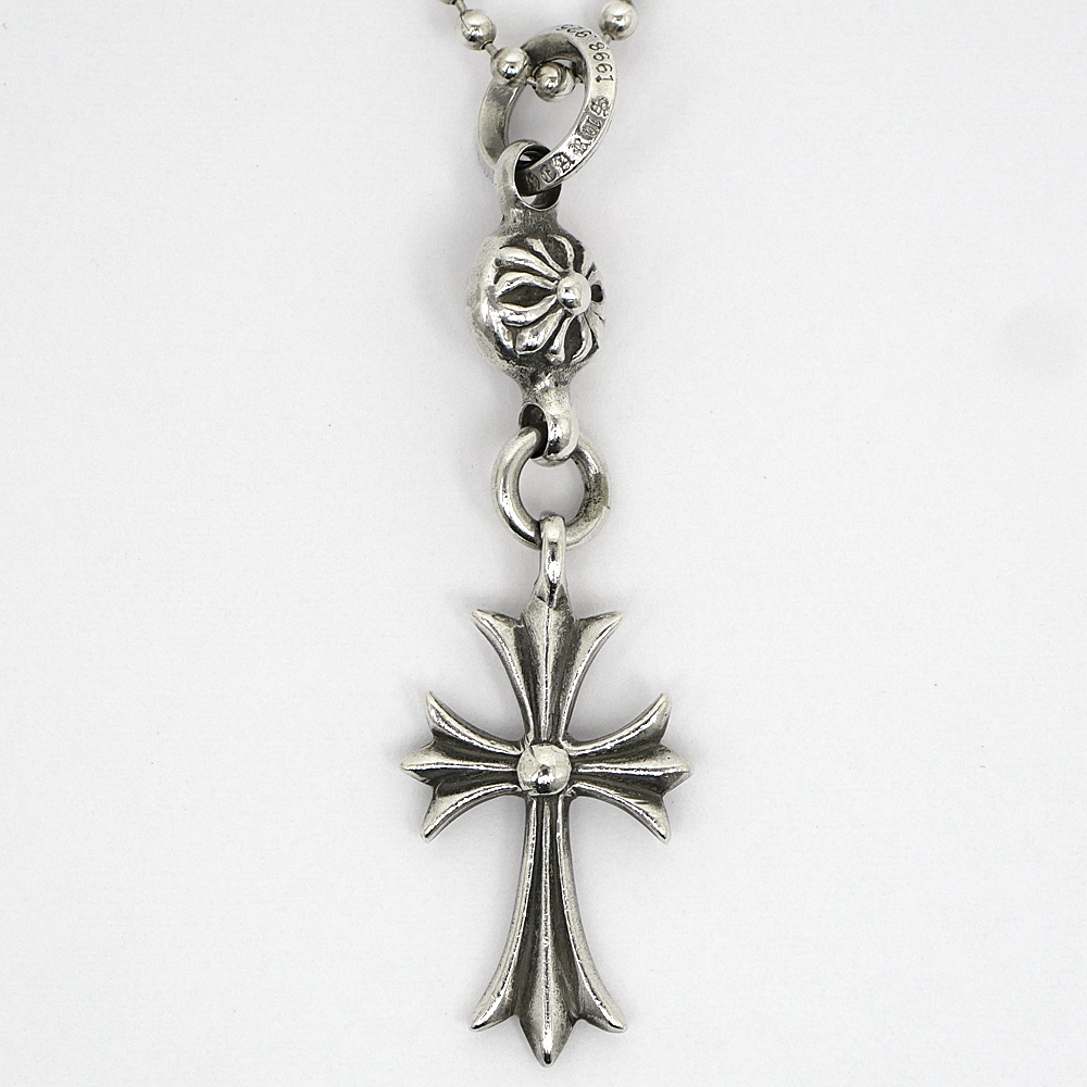 名東】【CHROME HEARTS】クロムハーツ ネックレス 1ボール タイニーCH