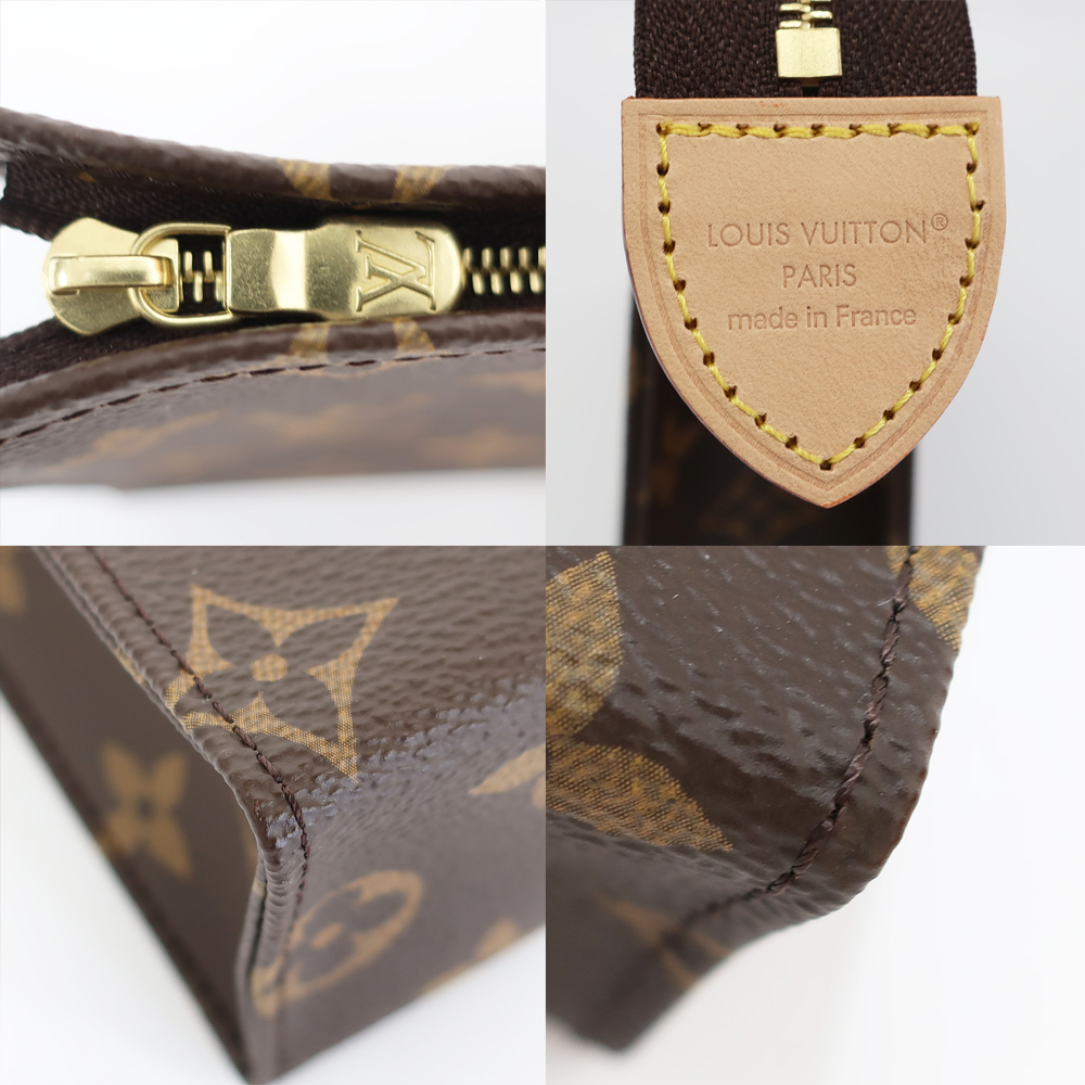 天白】【LOUIS VUITTON】ルイヴィトン トリオポッシュトワレ LV