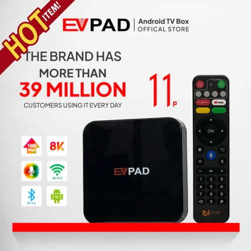 EVPAD 11P - EVPAD New 2025 - 最新の EVPAD TV ボックスに