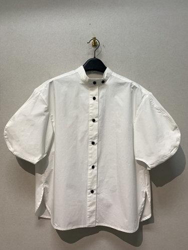 マチャット MACHATT同型 パフスリーブWボタンシャツ