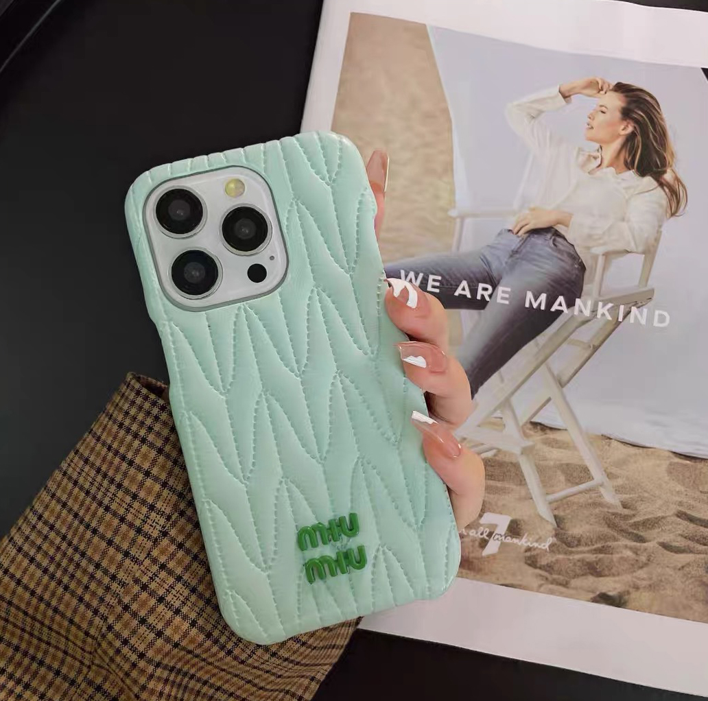 ミュウミュウ iPhone14 Pro Maxケース Miumiu iPhone15proケース