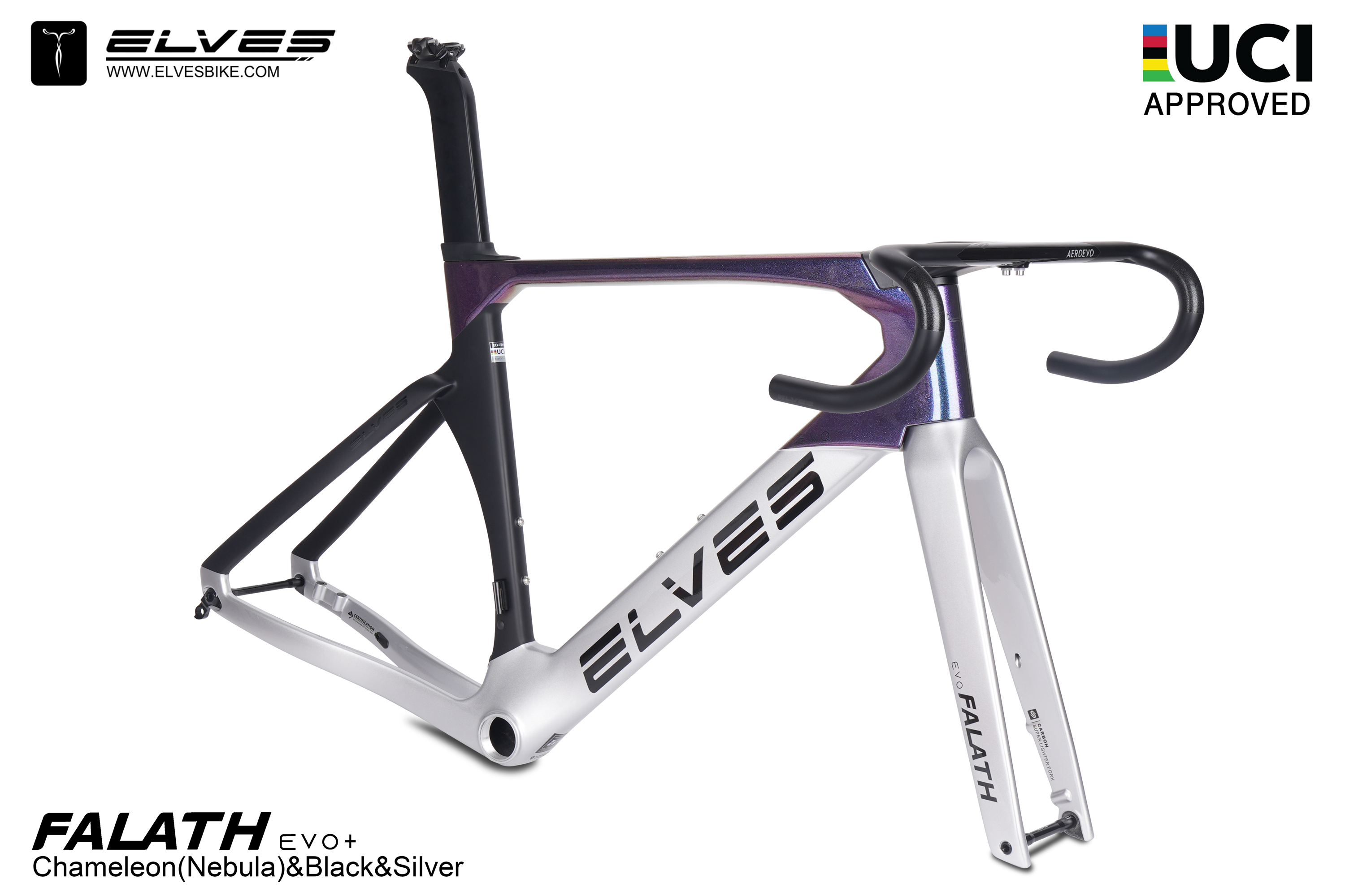 ELVES Falath EVO Carbon Road Disc Framesets UCI Approved