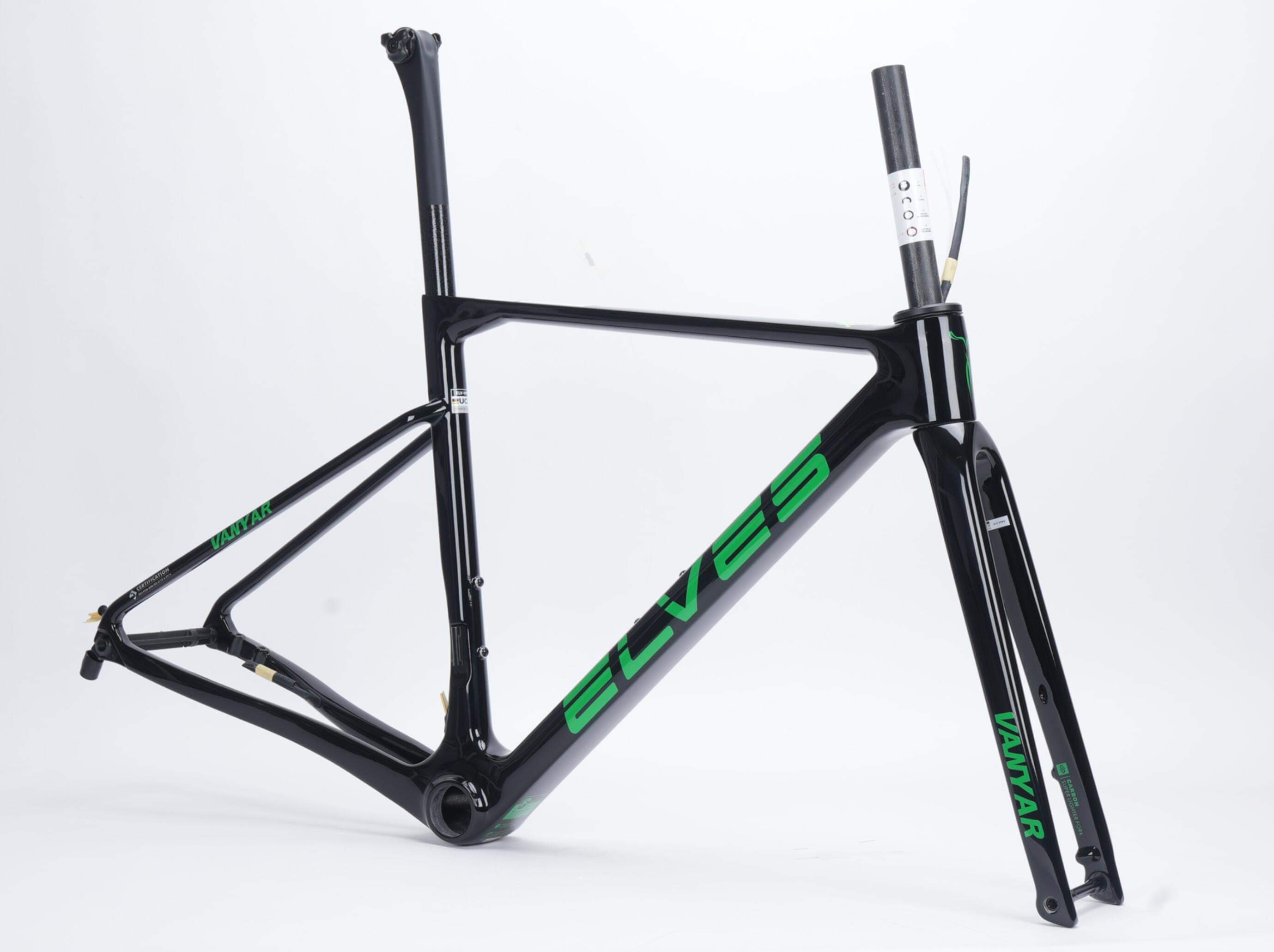エルヴス ヴァンヤール プロ ディスクブレーキフルカーボンフレーム