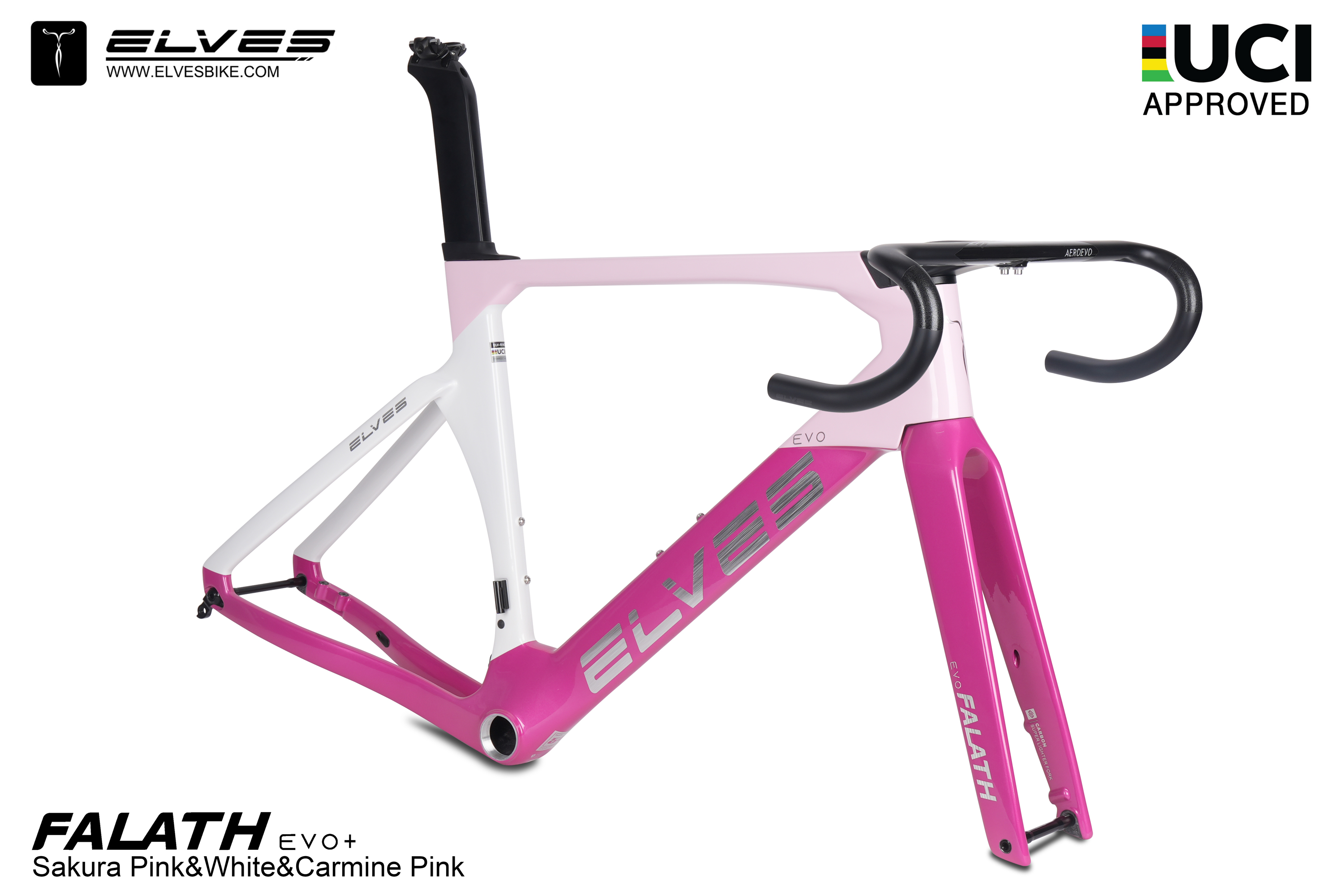 エルヴス ファラス エヴォ ディスクブレーキフルカーボンフレーム