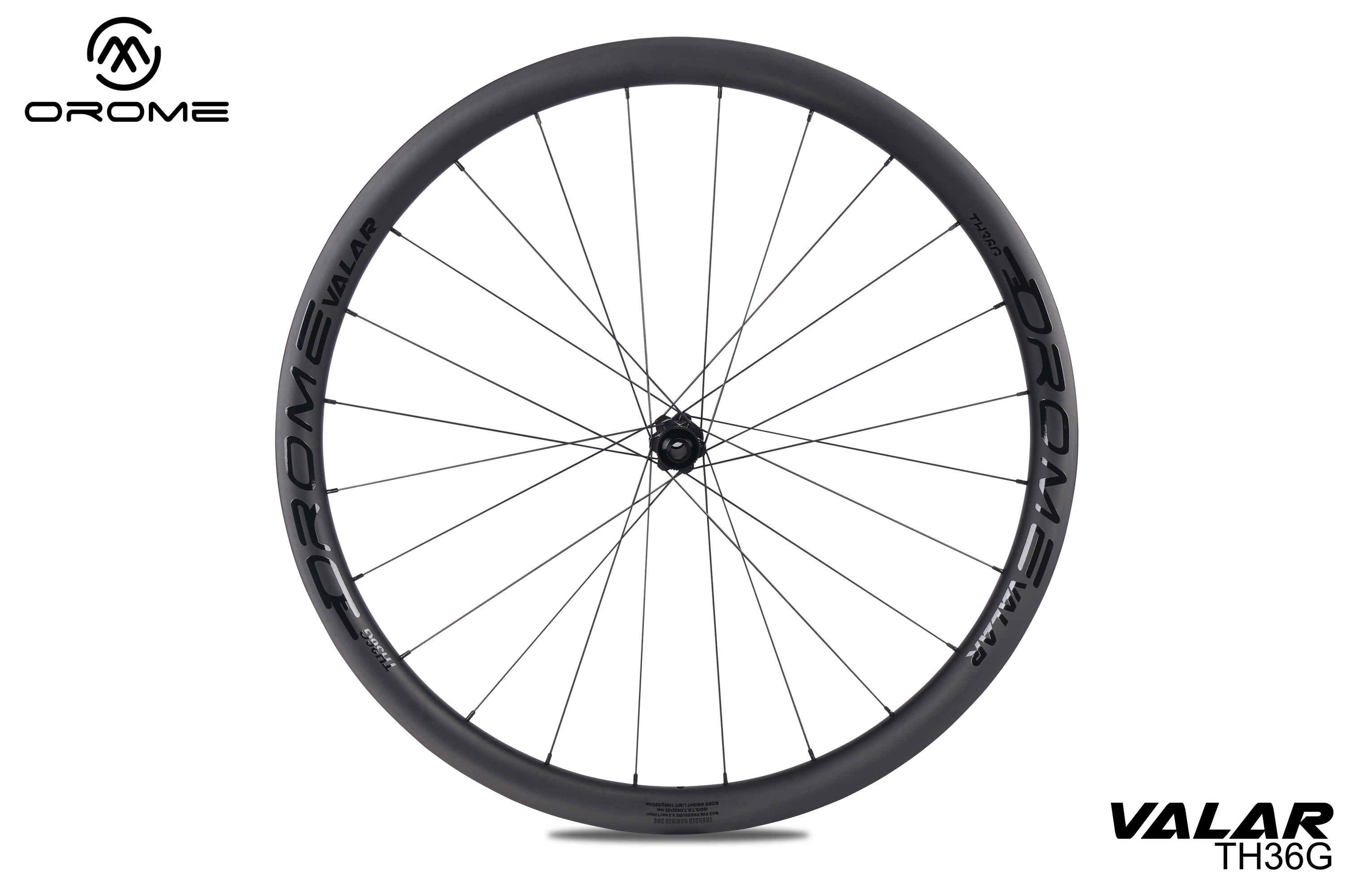 OROME VALAR TH36G Disc Brake Wheelsets, Disc Brake Carbon Wheels