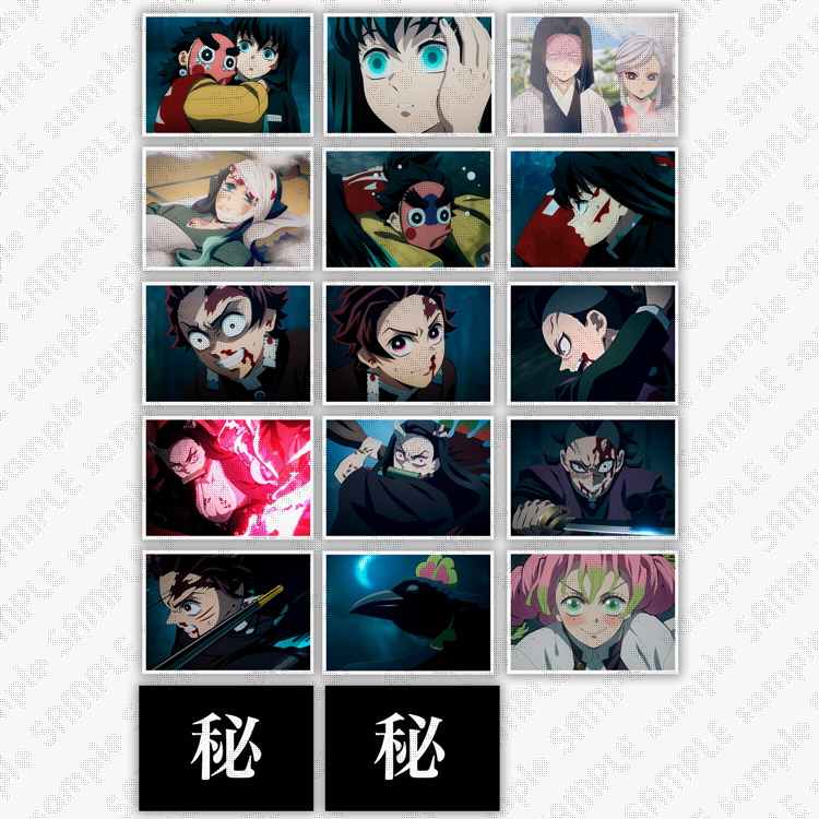 鬼滅の刃 ブロマイド 立志編 他 場面写 くじ 鬼滅の刃 ufotable cafe