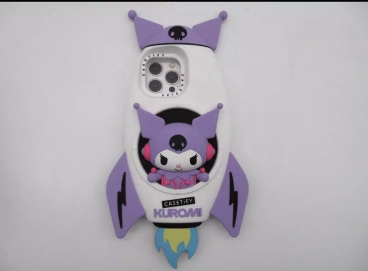 iPhone 16 pro max kuromi x casetify rocket 3d case