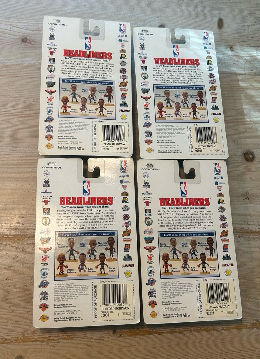 1996 CORINTHIAN NBA HEADLINERS LOT RODMAN, | Mercari
