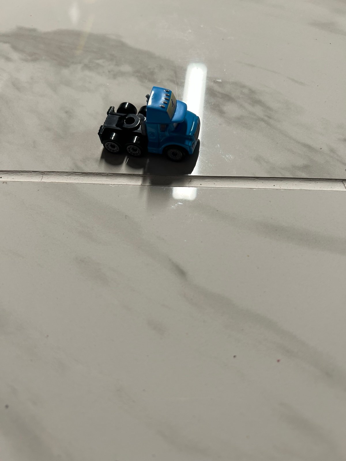 Disney Pixar Cars Mini Racer Gray Hauler Semi | Mercari