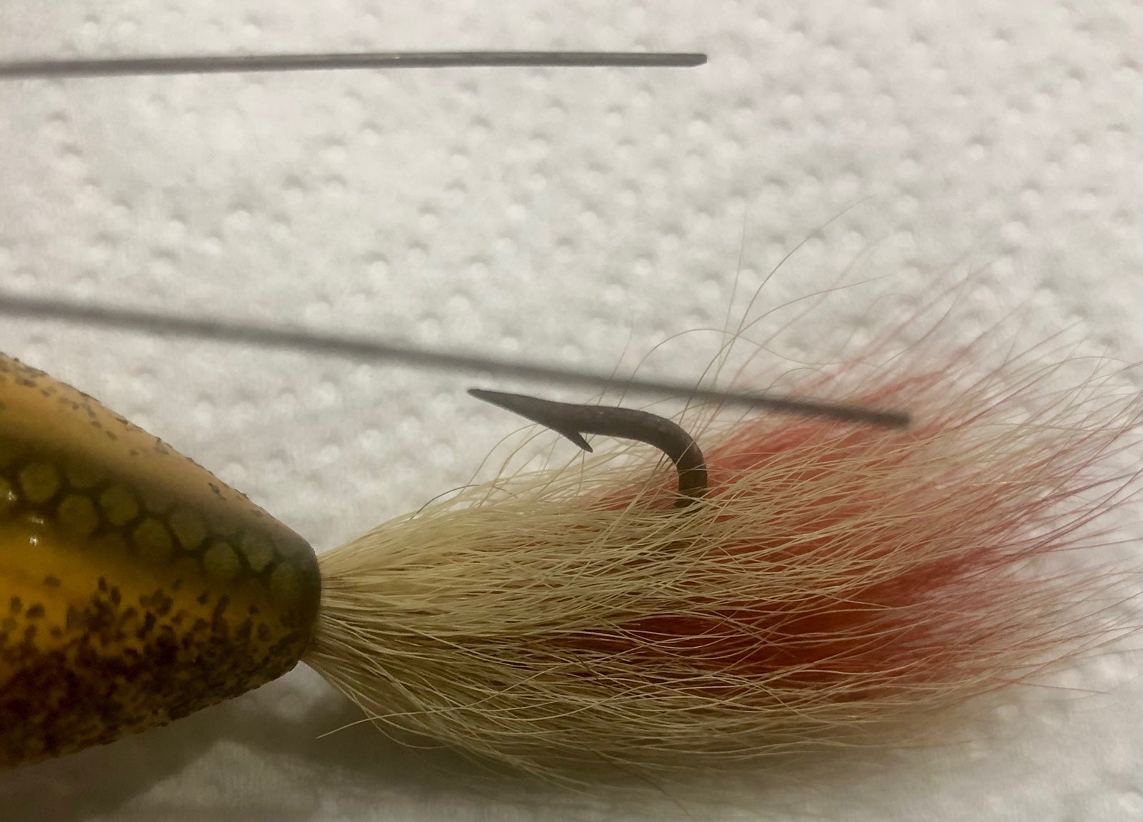 ルアー・フライ 1310.HEDDON WEEDLESS WIDOW Vintage Weedless Heddon