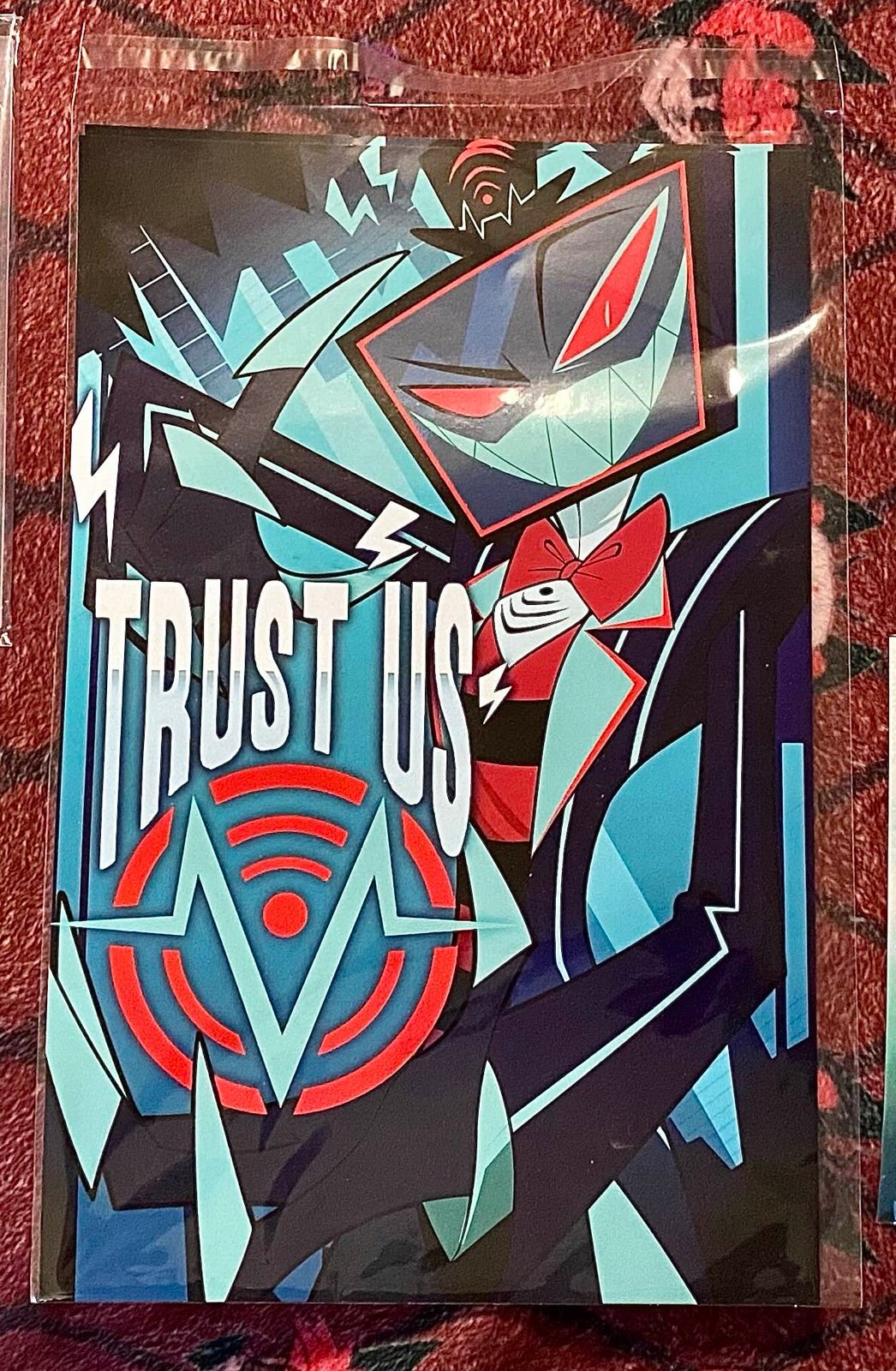 OFFICIAL Hazbin Hotel “Trust Us” VoxTek Vox | Mercari