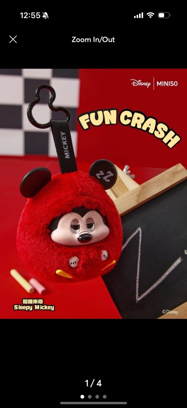 Miniso blind box Disney Mickey Fun Crash | Mercari