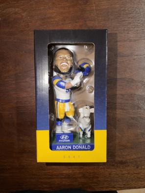 Aaron Donald Goat Bobblehead New | Mercari