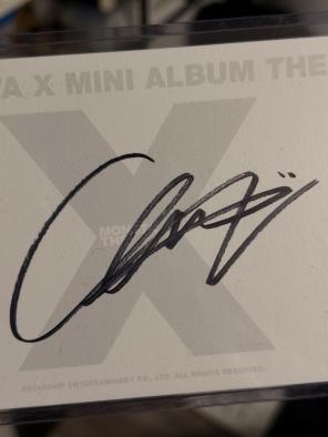 Minhyuk Signed The X MonstaX Album Autograph | Mercari
