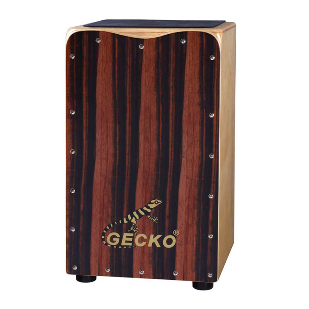 GECKO カホン Cajon ハイエンドモデル 打楽器 木製 エボニー バーチ