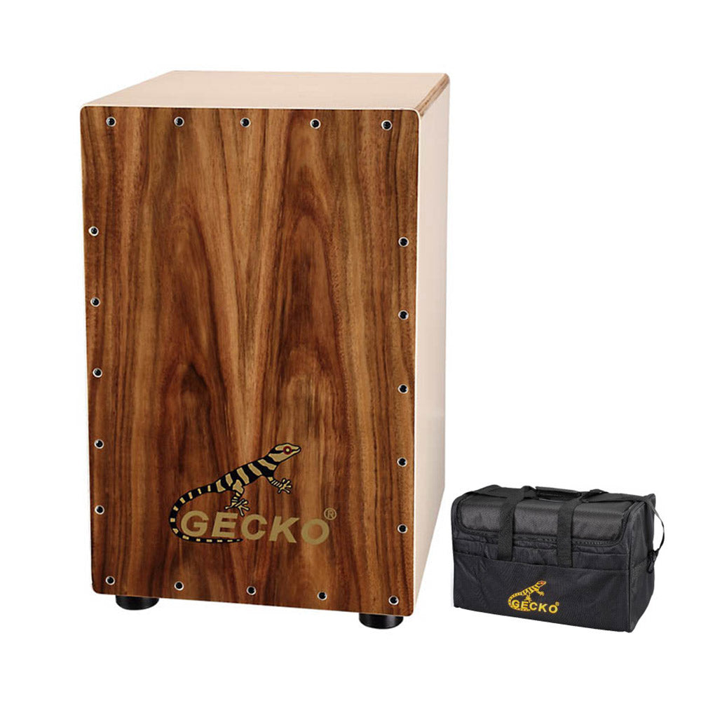 GECKO カホン Cajon 打楽器 木製 ナチュラルコア バーチウッド パーカ