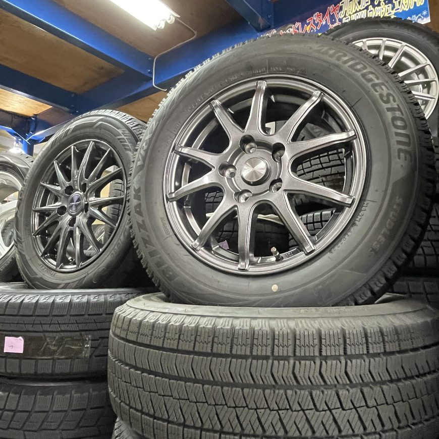 良品中古スタッドレスセット絶賛展示中！！～5H（5穴） PCD100 195