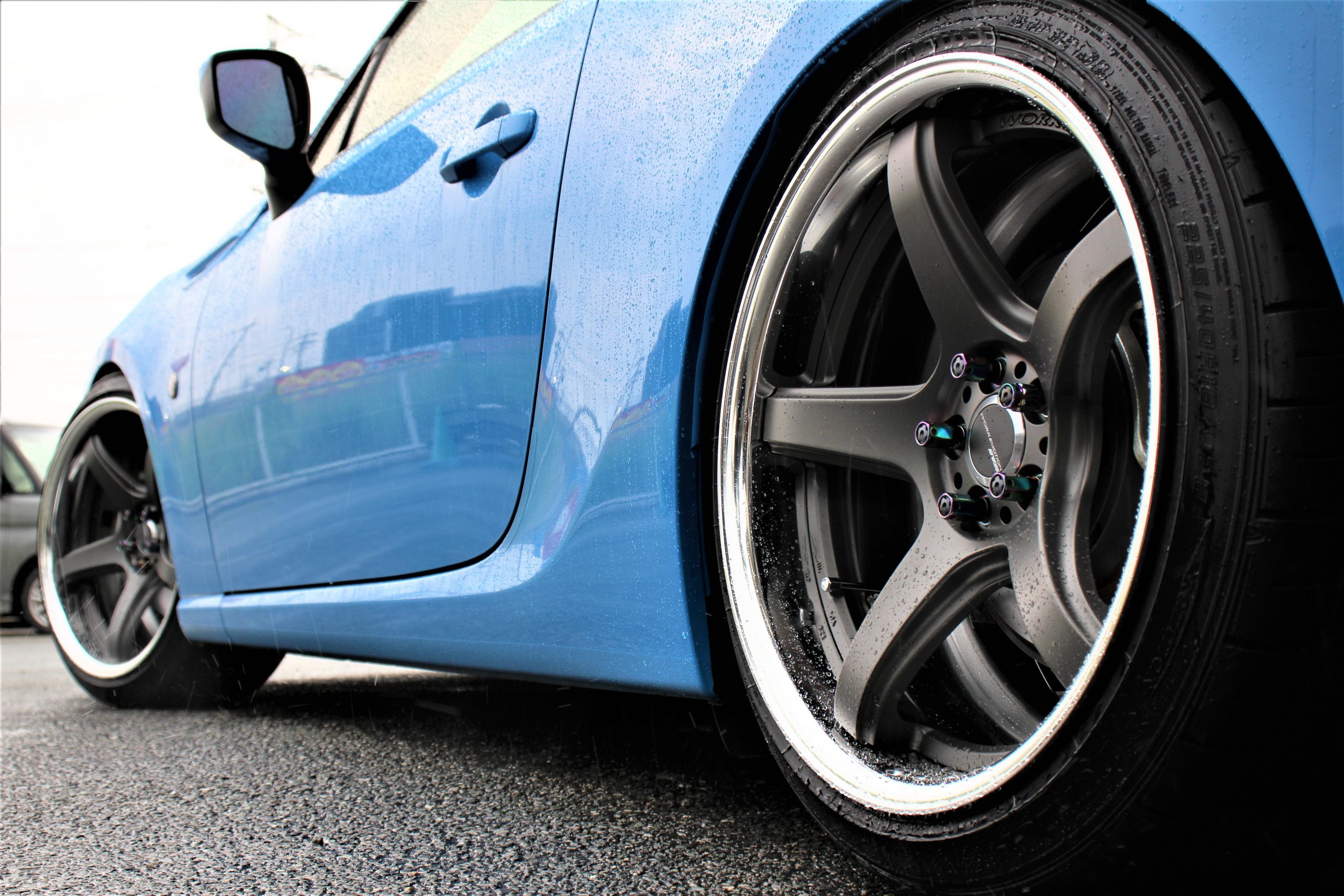 86に前後9.5Jでコダワリのツライチセッティング | U-ICHIBAN 豊橋店