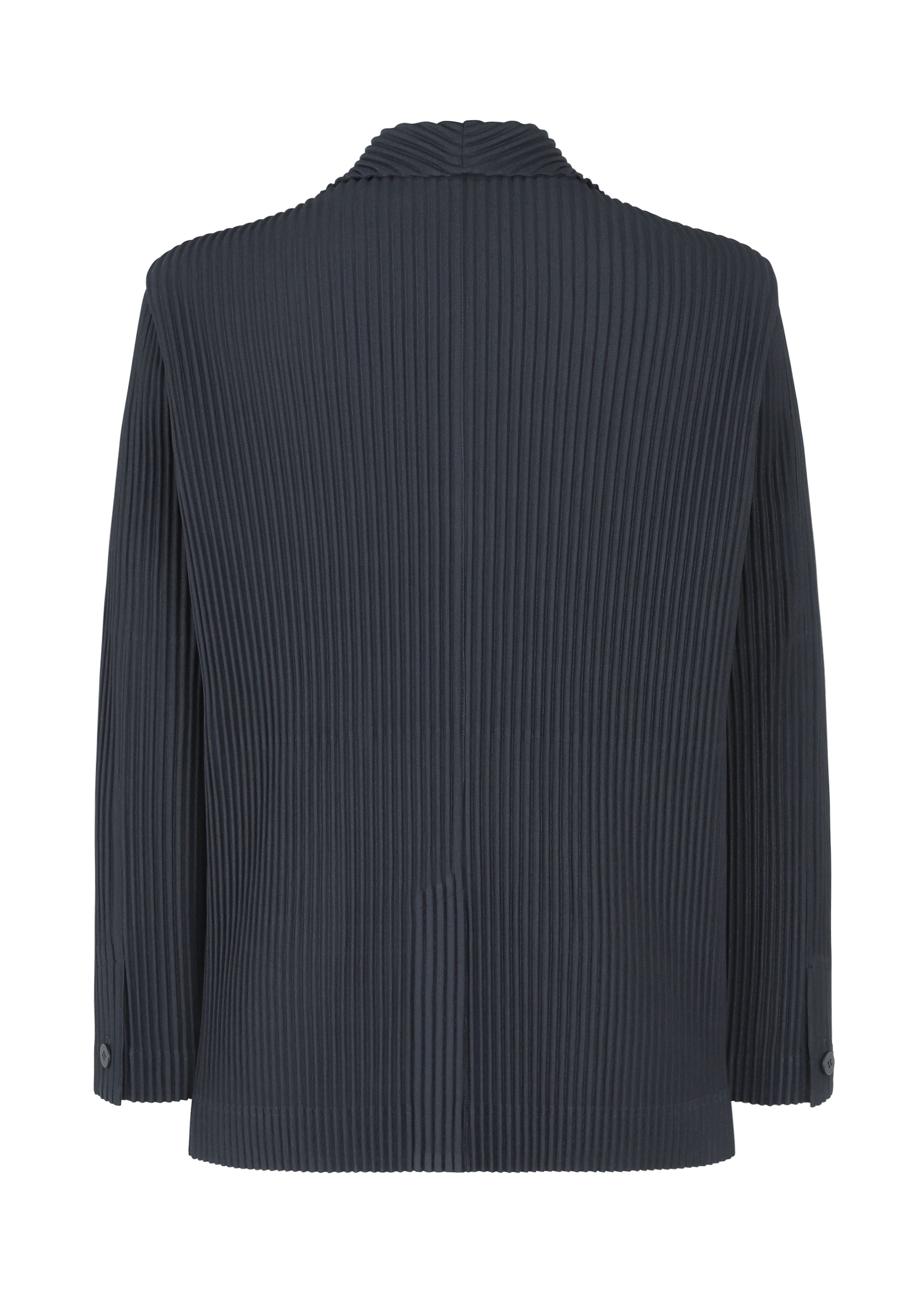 TAILORED PLEATS 2 Two-button Pleated Jacket Black – The official