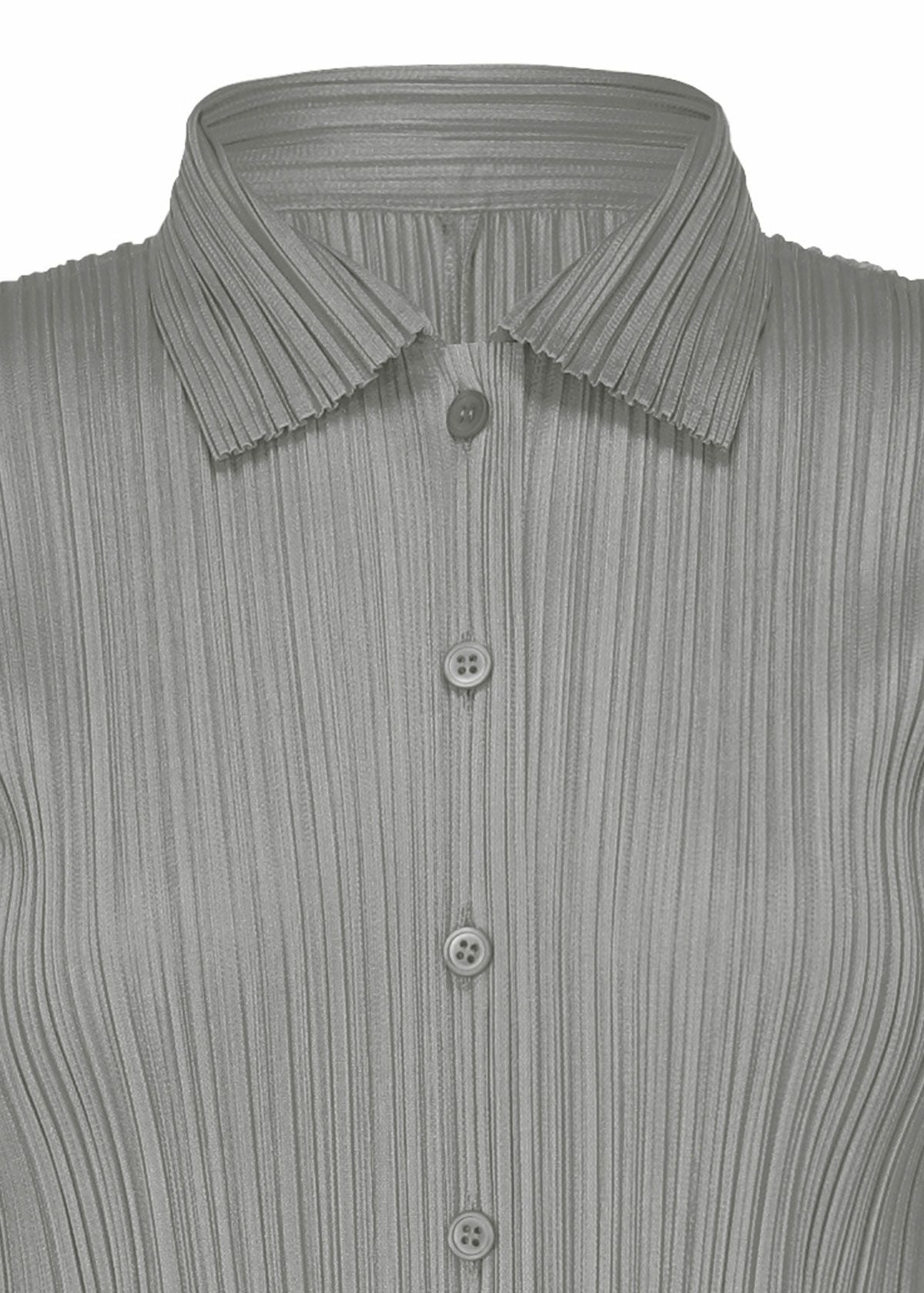 BASICS Shirt Light Grey – The official ISSEY MIYAKE ONLINE STORE