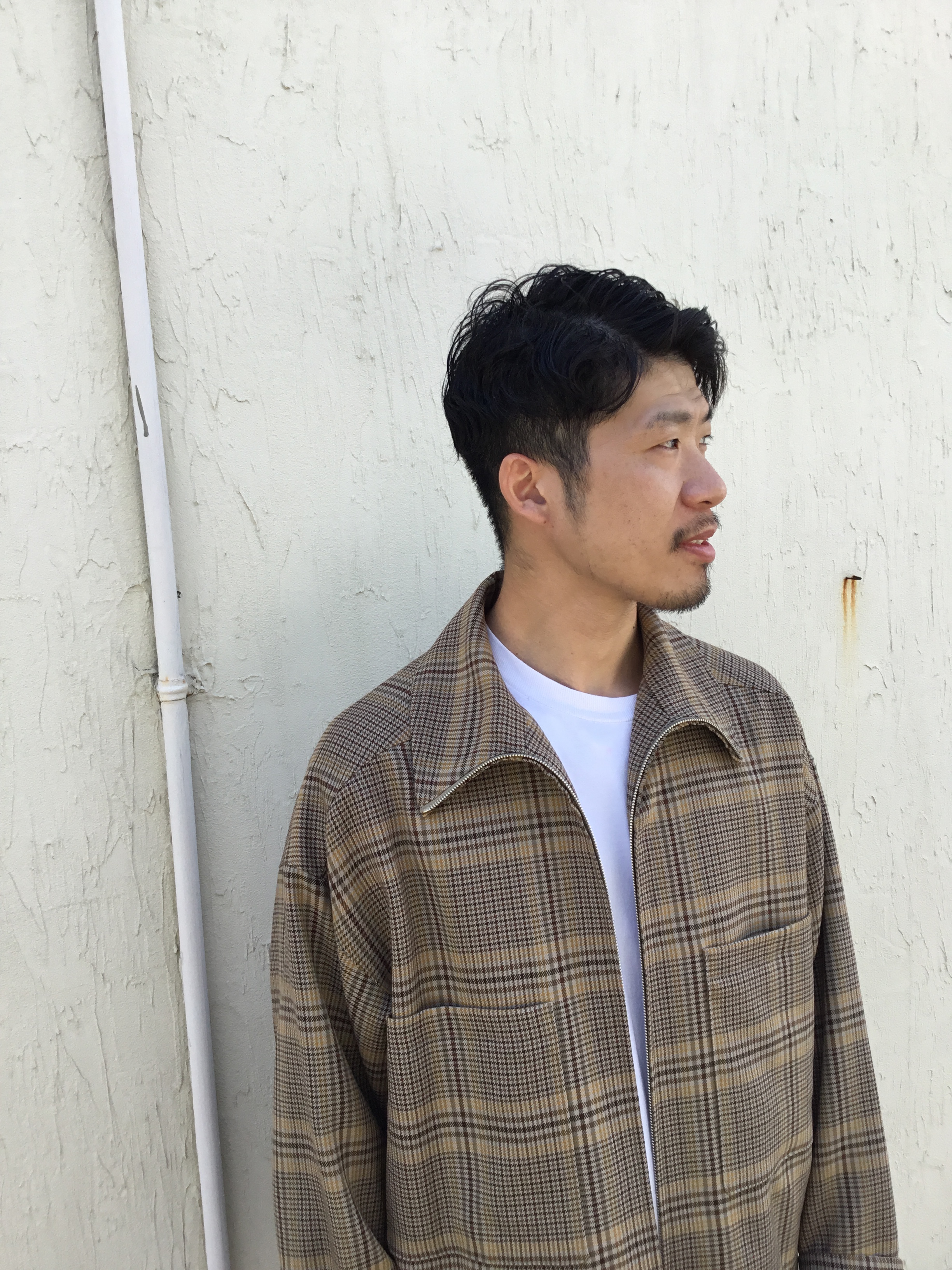 2019AW AURALEE WOOL SERGE CHECK BLOUSON | 盂卯日記