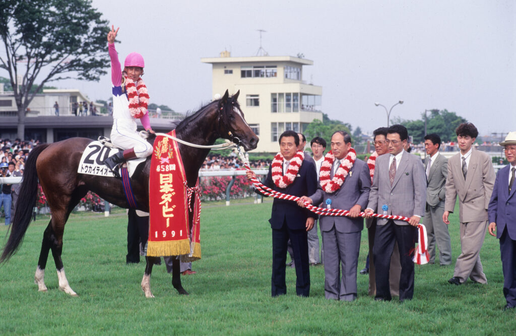 トウカイテイオー 1992年 第36回 産經大阪杯 単勝馬券 現地的中馬券