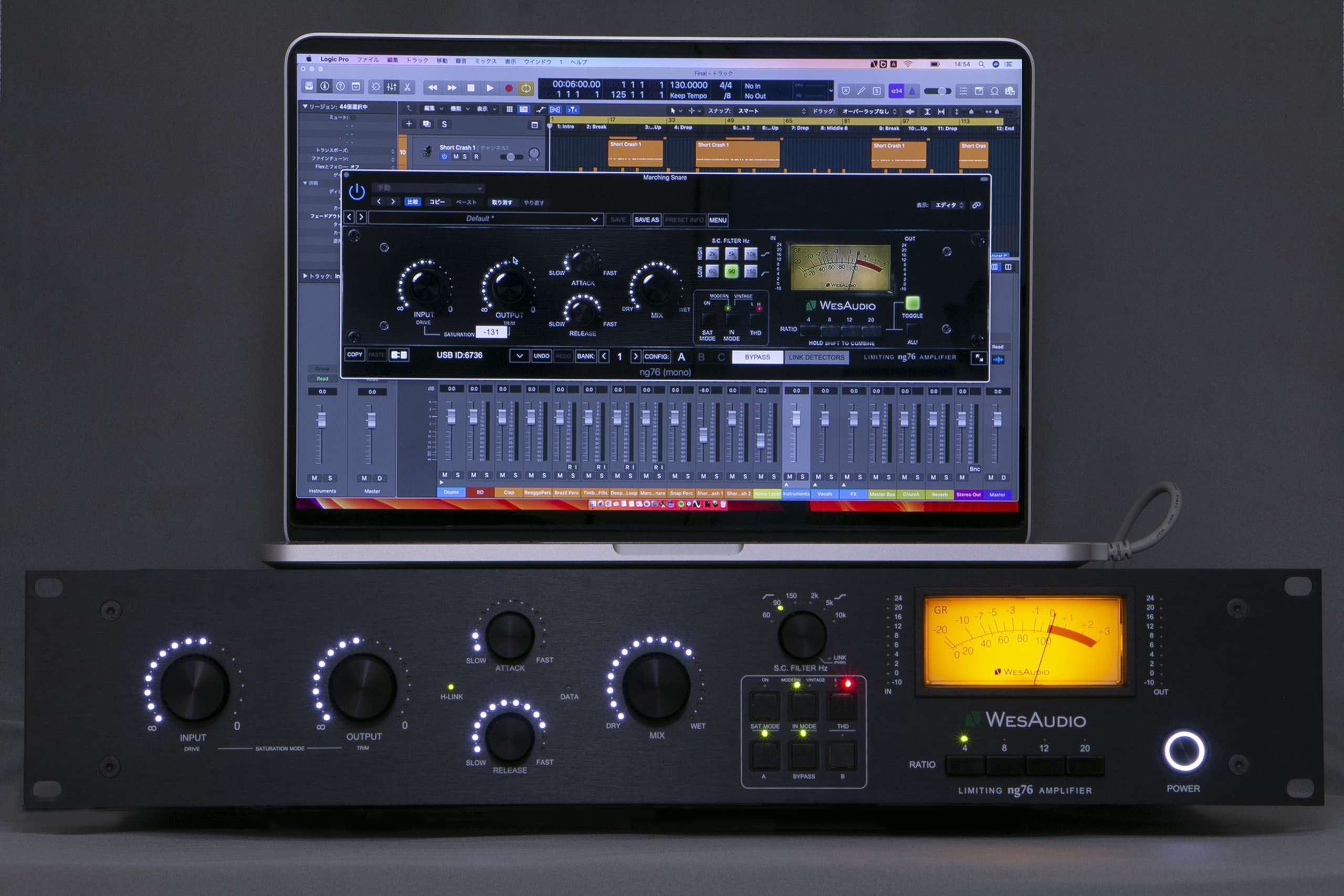 新世代の1176コンプレッサー WesAudio 「ng76」 開発インタビュー