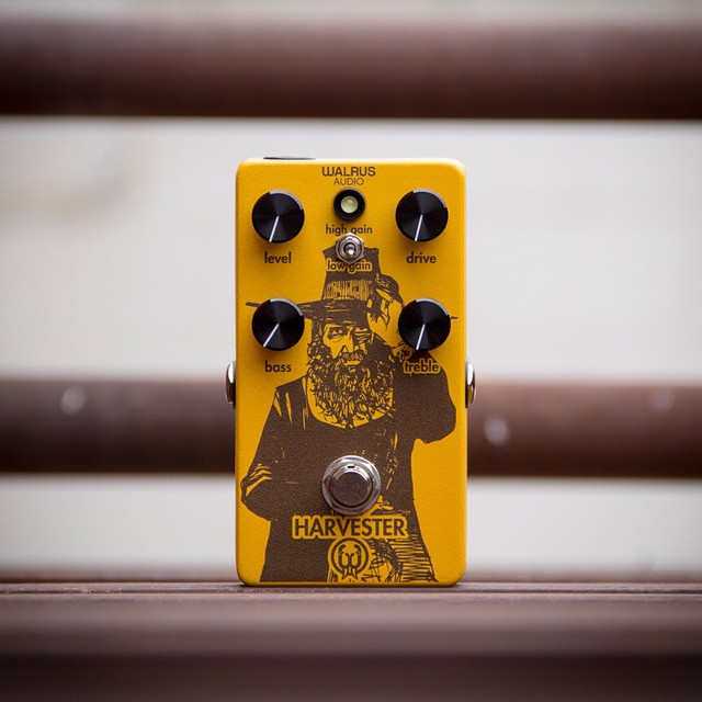 Walrus Audioの限定ハイゲイン・オーバードライブ！＜Harvester＞プリ