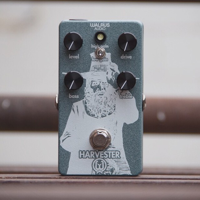 Walrus Audioの限定ハイゲイン・オーバードライブ！＜Harvester＞プリ