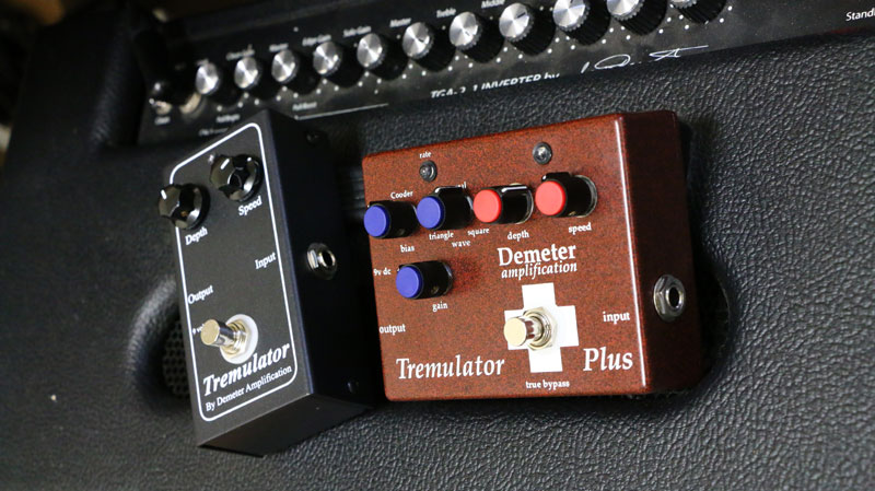 エフェクター批評 vol.18 : Demeterの定番トレモロ TRM-1とTremulator