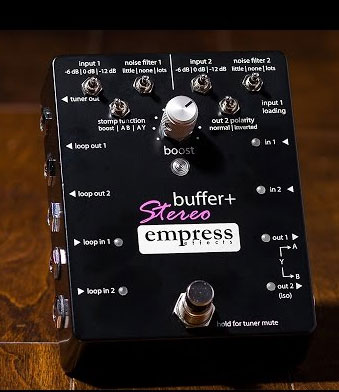 Empress Effects / Buffer+ Stereo発表！ステレオ対応、12モードの