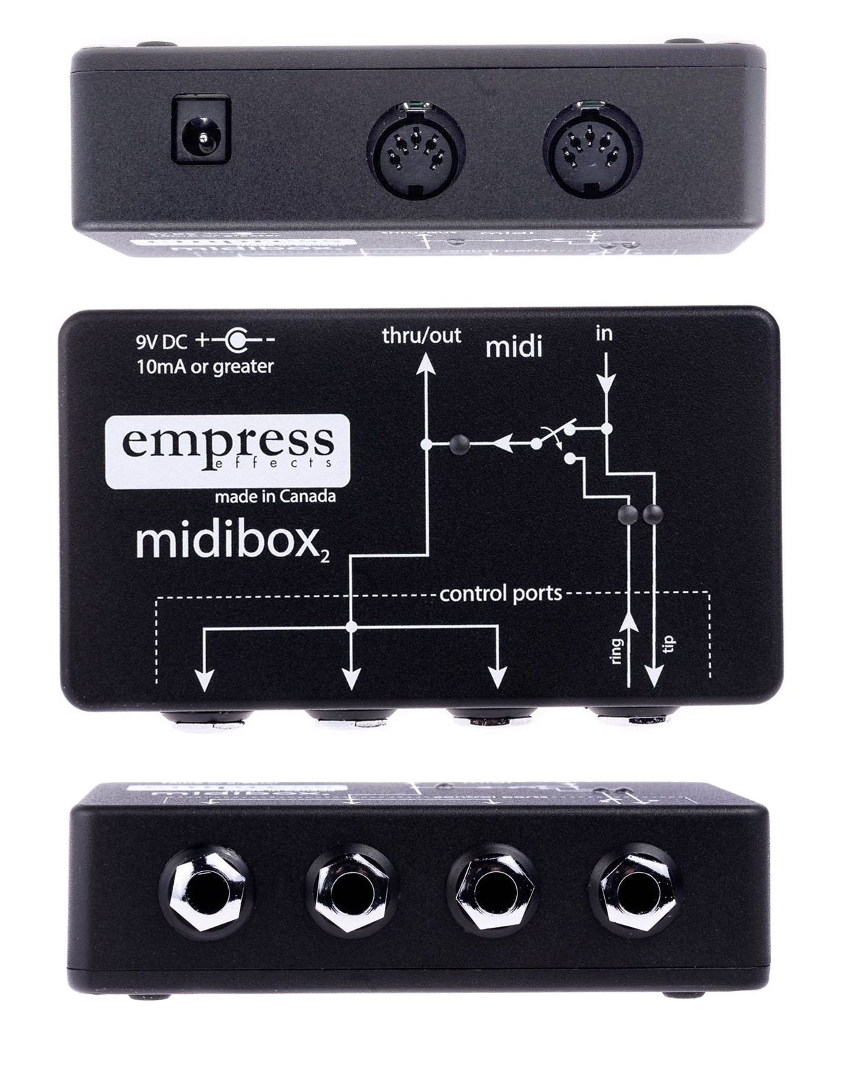 Empress Effects製品、Chase Bliss Audio製品のMIDIコントロール