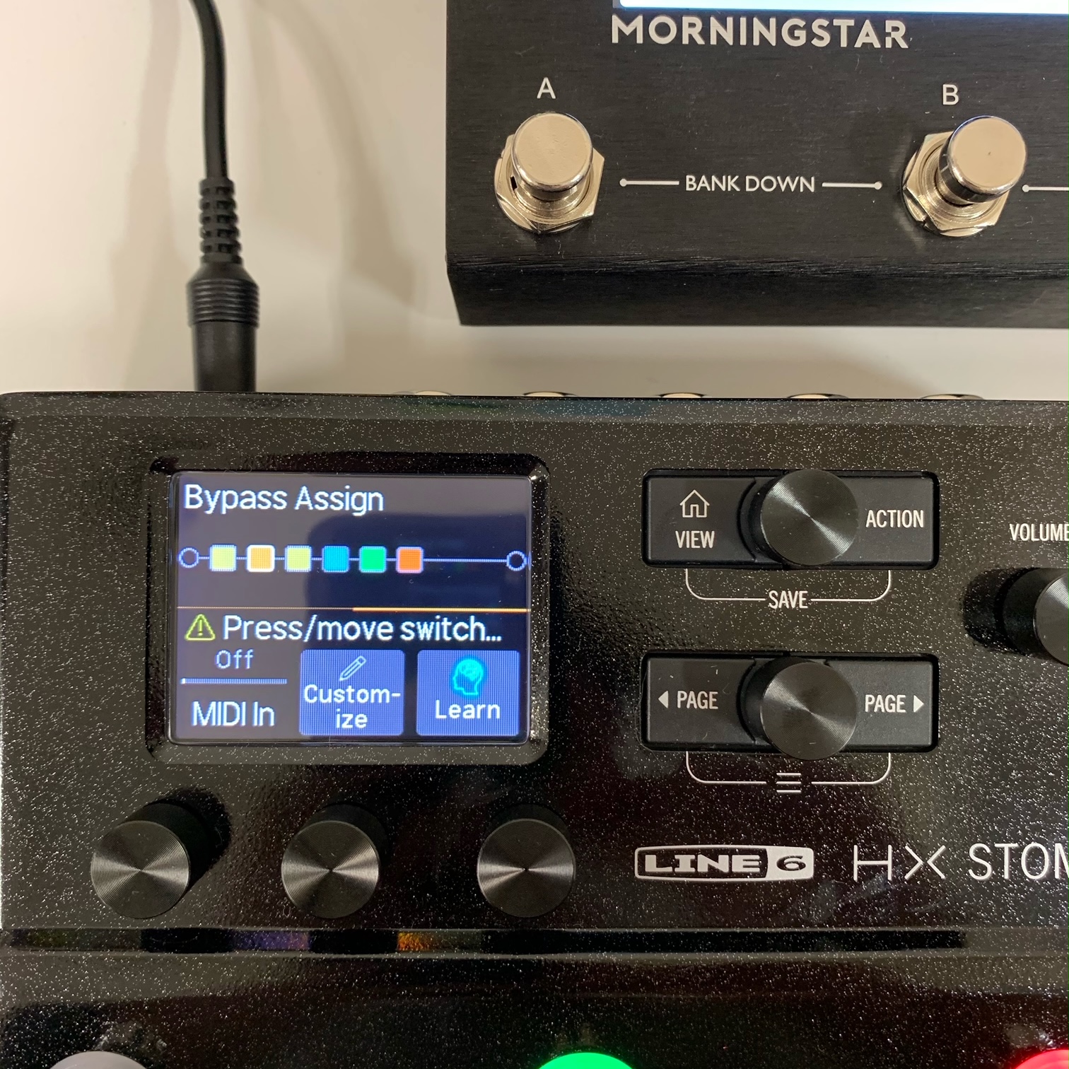 Morningstar MIDIコントローラーはLine 6 HX STOMPの最高のパートナー