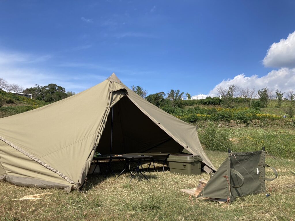 変幻自在！？】ゼインアーツの「GIGI-1 TC」はとても使いやすいテント